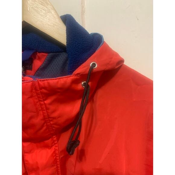 Patagonia VTG jacket coat mountain red mens sz L hood - Picture 5 of 16